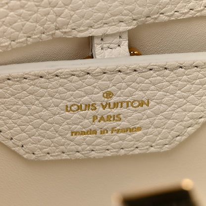Louis Vuitton Taurillon Game On Capucines BB White 7 of 10