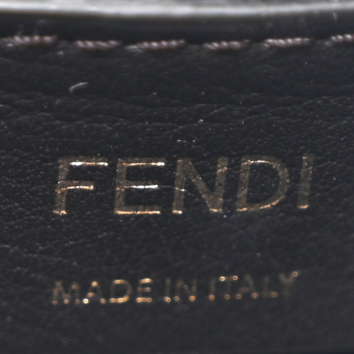 Fendi Denim Vitello King F is Fendi FF Embroidered Mini Mon Tresor Bucket Bag Blue Cuoio 6 of 10