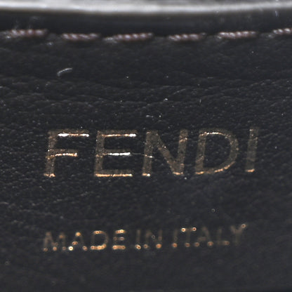Fendi Denim Vitello King F is Fendi FF Embroidered Mini Mon Tresor Bucket Bag Blue Cuoio 6 of 10