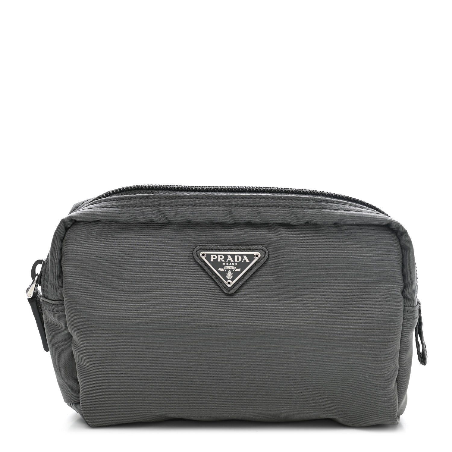 Prada Tessuto Nylon Vela Cosmetic Pouch Ardesia 1 of 6