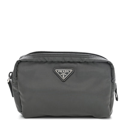 Prada Tessuto Nylon Vela Cosmetic Pouch Ardesia 1 of 6