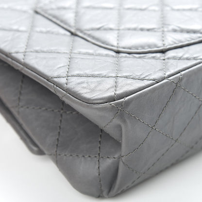 Chanel Aged Calfskin Quilted 2.55 Reissue 226 Flap Grey 13 of 17