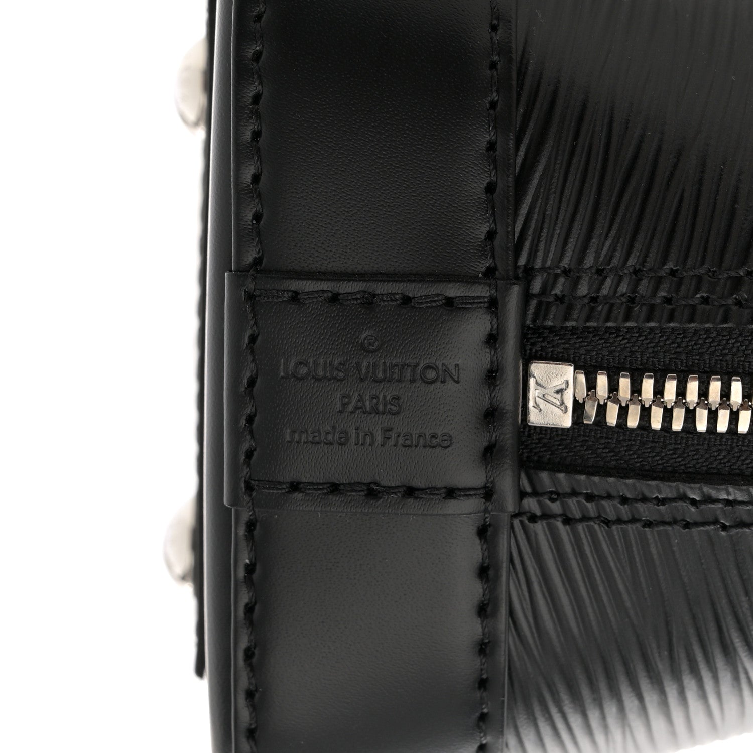 Louis Vuitton Epi Alma BB Black 6 of 10