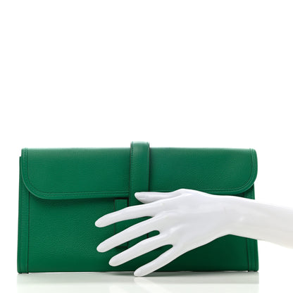 Hermes Evercolor Jige Elan 29 Clutch Vert Vertigo 2 of 7