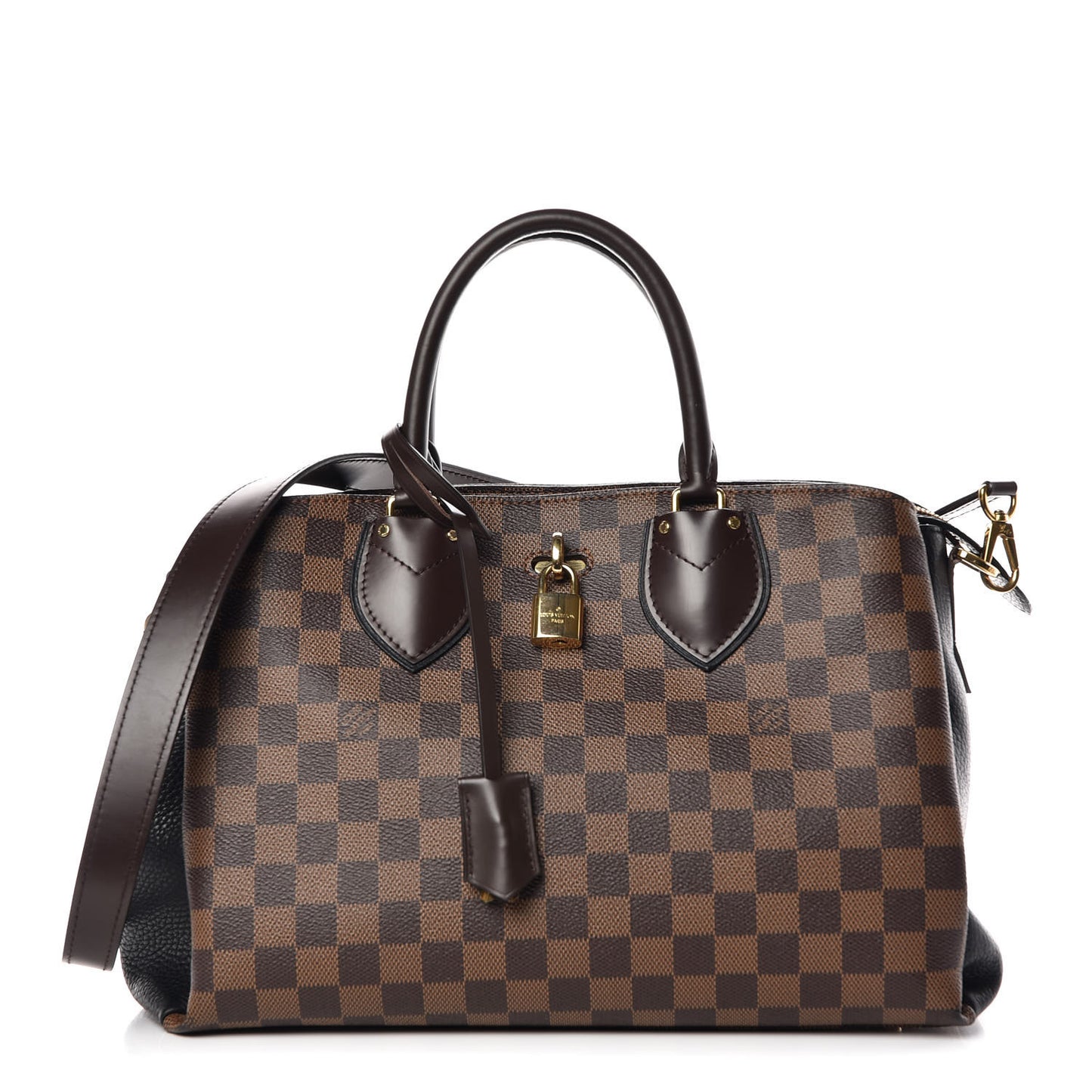 Cuir Taurillon Damier Ebene Normandy Black