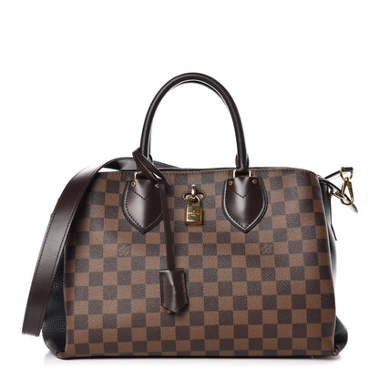 Louis Vuitton Cuir Taurillon Damier Ebene Normandy Black 1 of 8