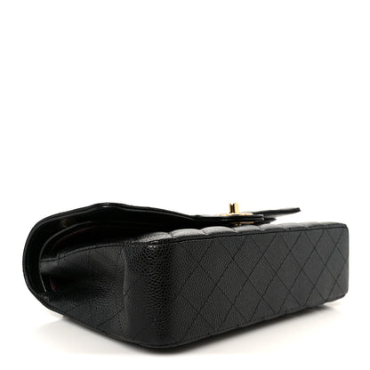 Chanel Caviar Quilted Medium Double Flap Black 4 of 12