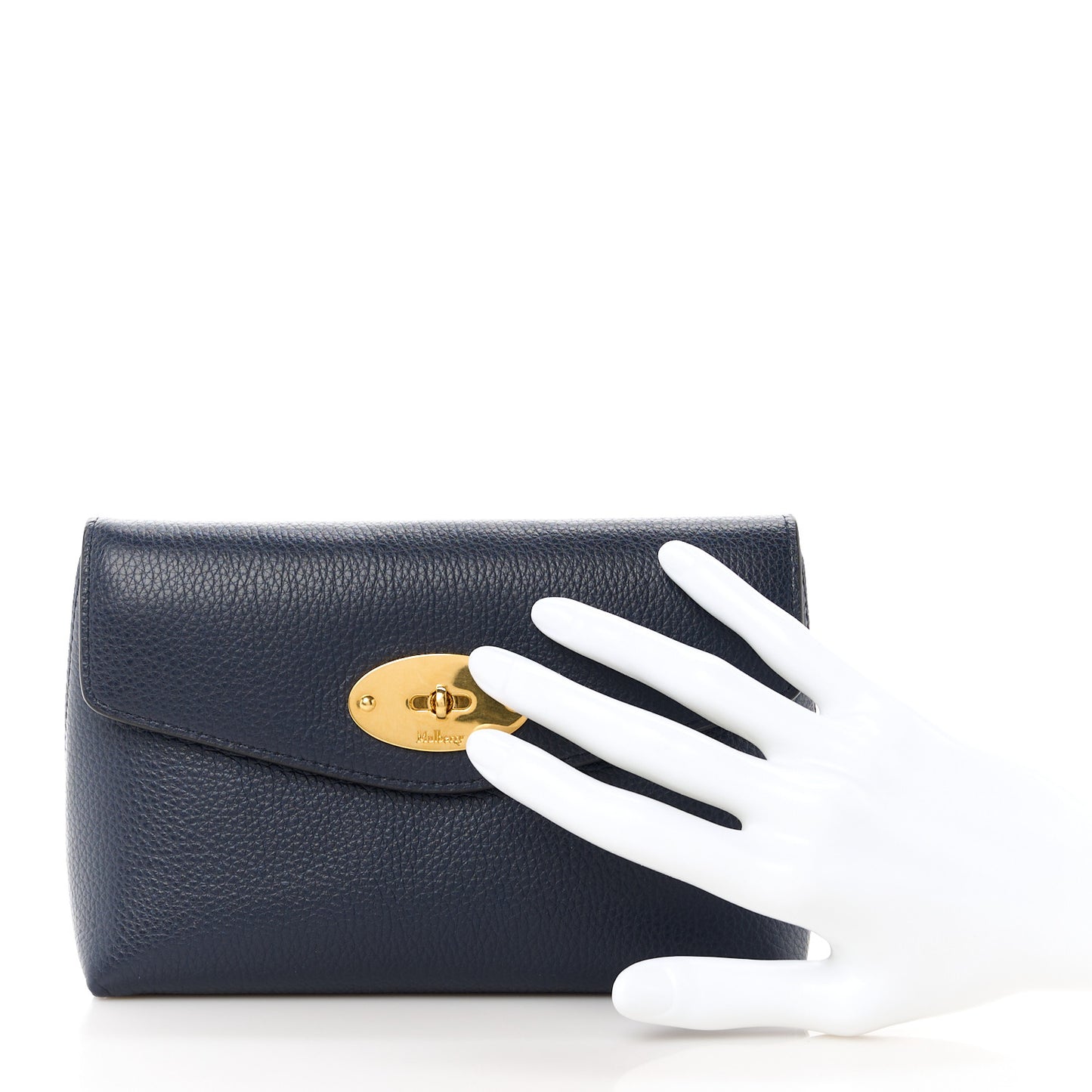 Small Classic Grain Darley Cosmetic Pouch Navy