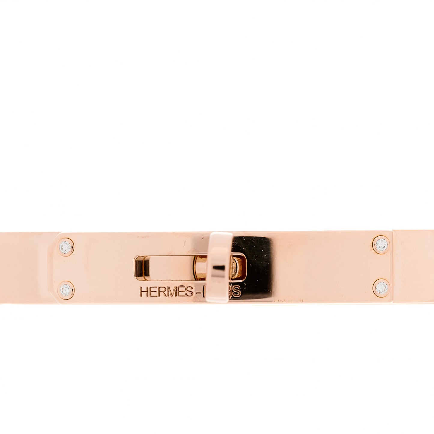 18K Rose Gold Diamond PM Kelly Bracelet SH