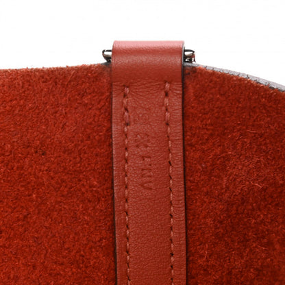 Hermes Taurillon Clemence Swift Picotin Lock 22 MM Rouge H Brique 6 of 8