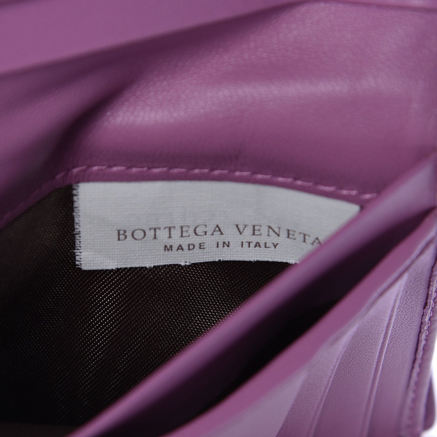 Nappa Intrecciato Compact Wallet Twilight