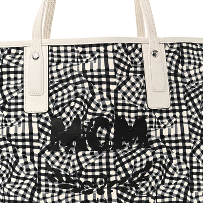 MCM Visetos Medium Liz Reversible Shopper Tote White 12 of 18