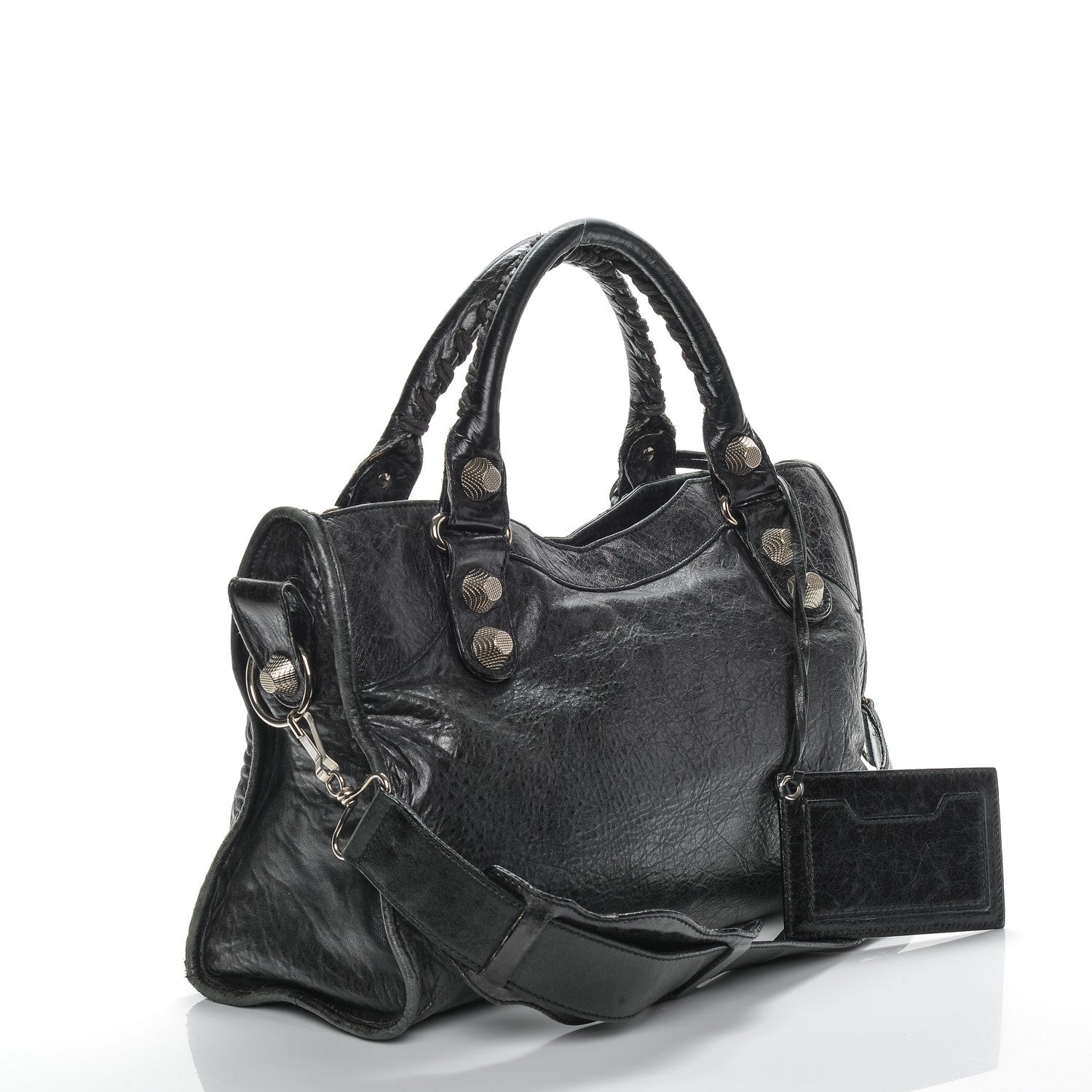 Balenciaga Chevre Giant 21 Silver Hardware City Black 3 of 9