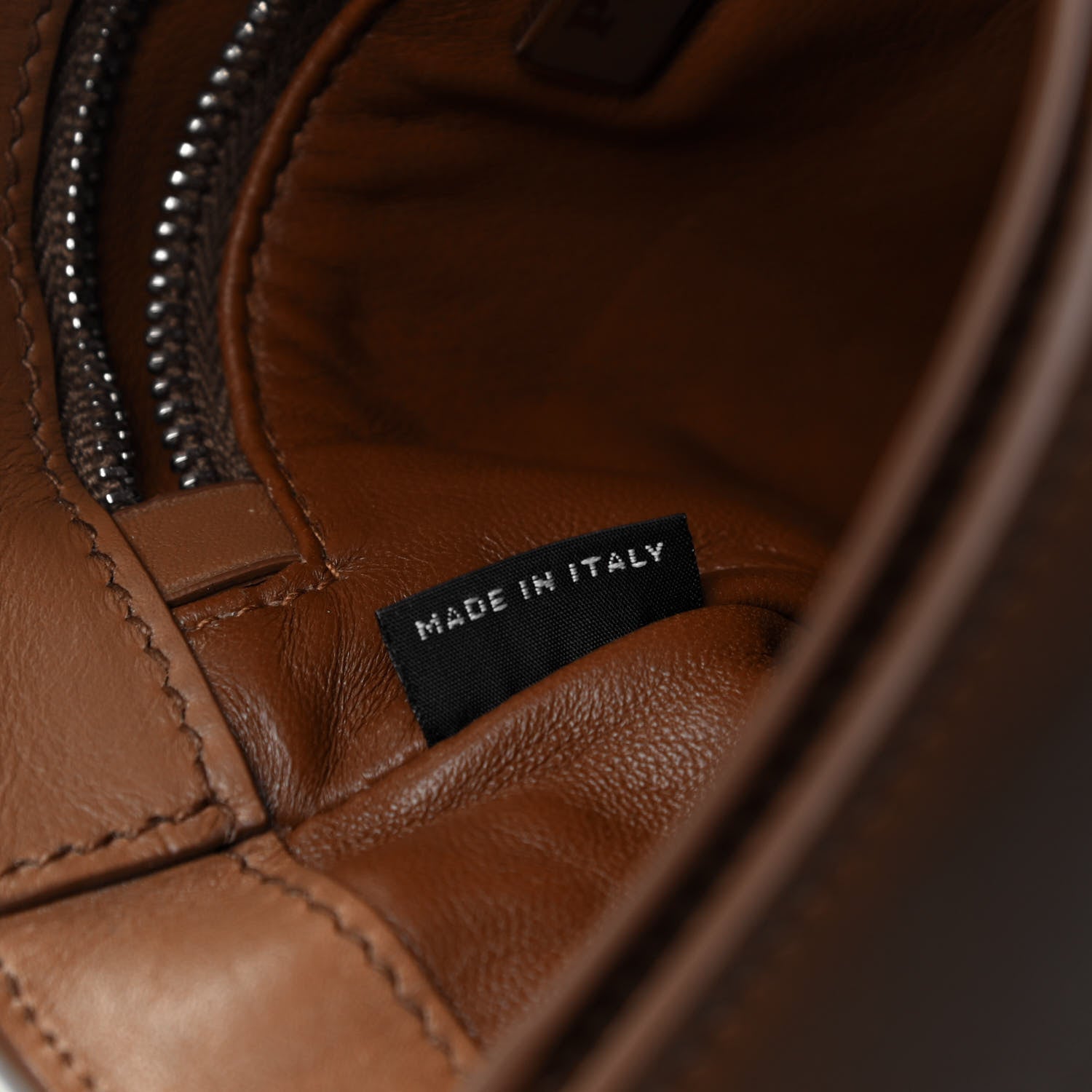 Prada City Calf Bi-Color Crossbody Bag Cannella Marmo 8 of 11