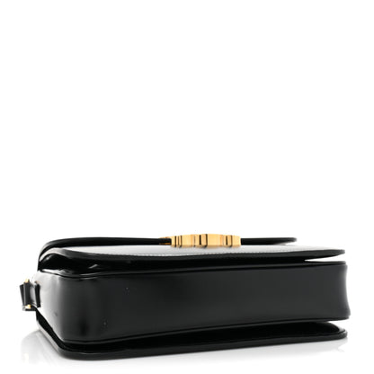 Celine Shiny Calfskin Medium Triomphe Black 4 of 12