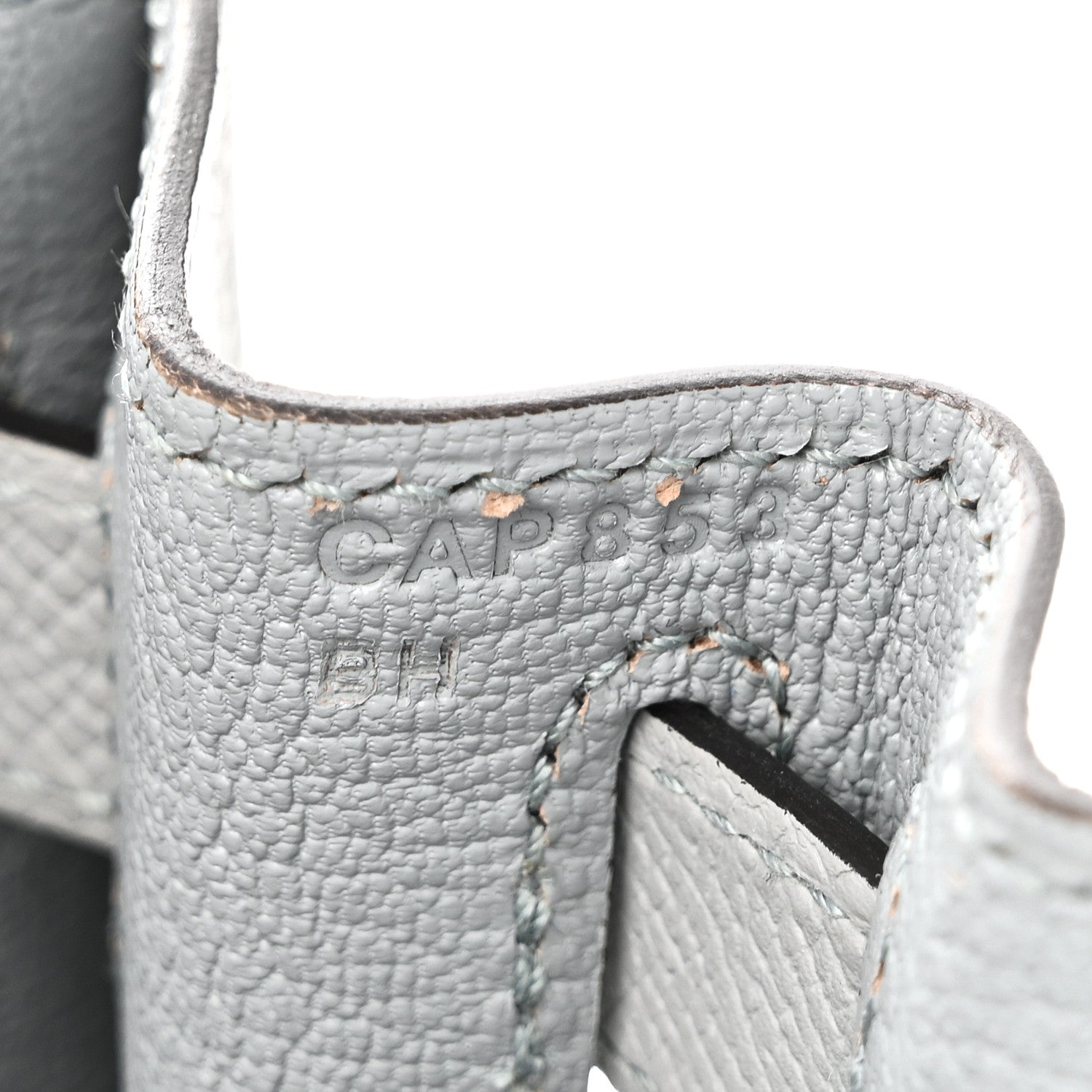 Hermes Epsom Kelly Sellier 28 Bleu Glacier 7 of 11