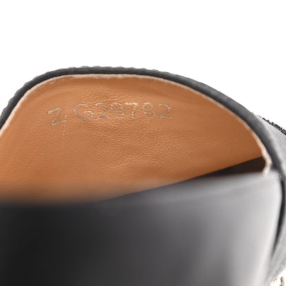 Chanel Satin Grosgrain Espadrilles 37 Black 9 of 10