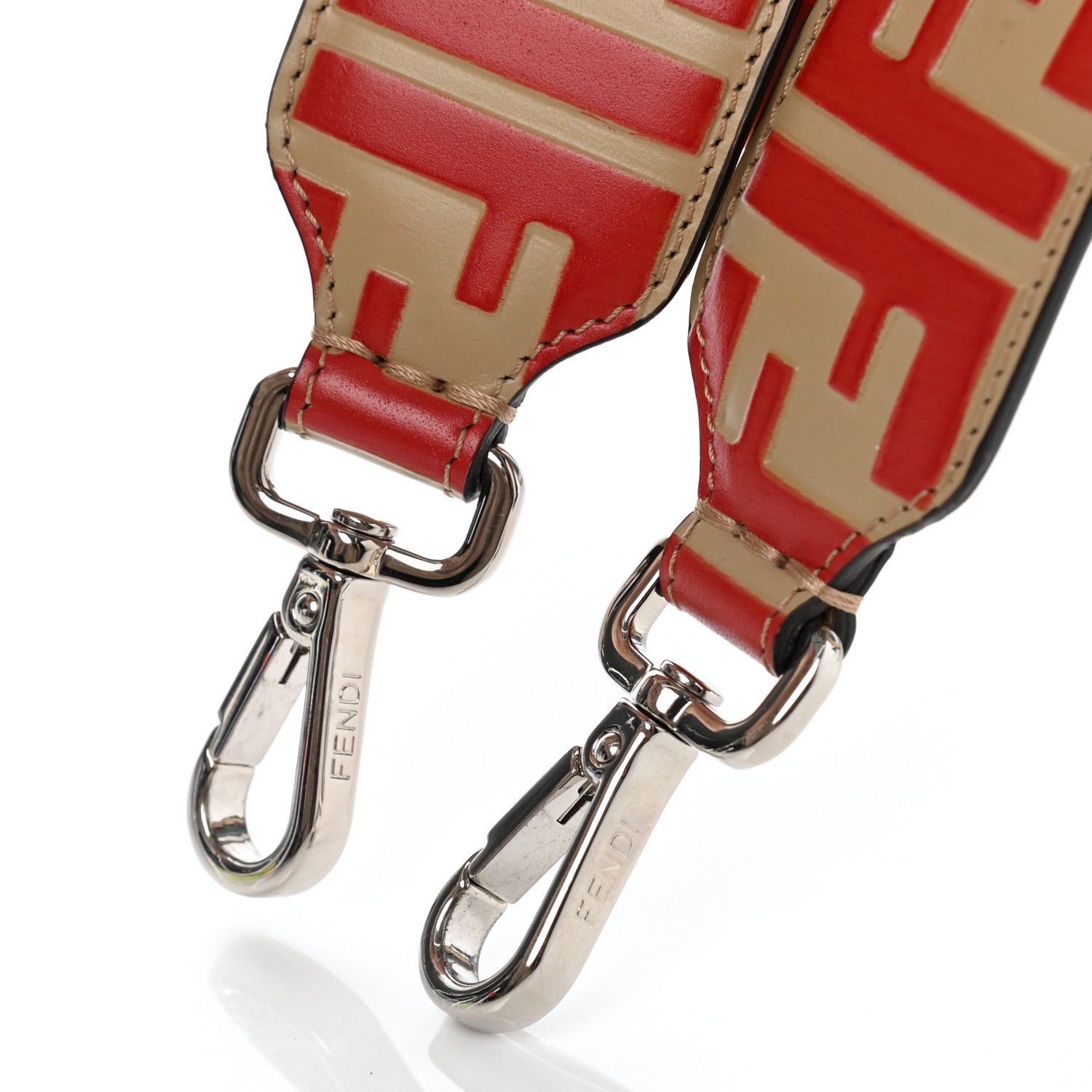 Fendi Vitello FF Embossed Strap You Amido Fiamma 3 of 7