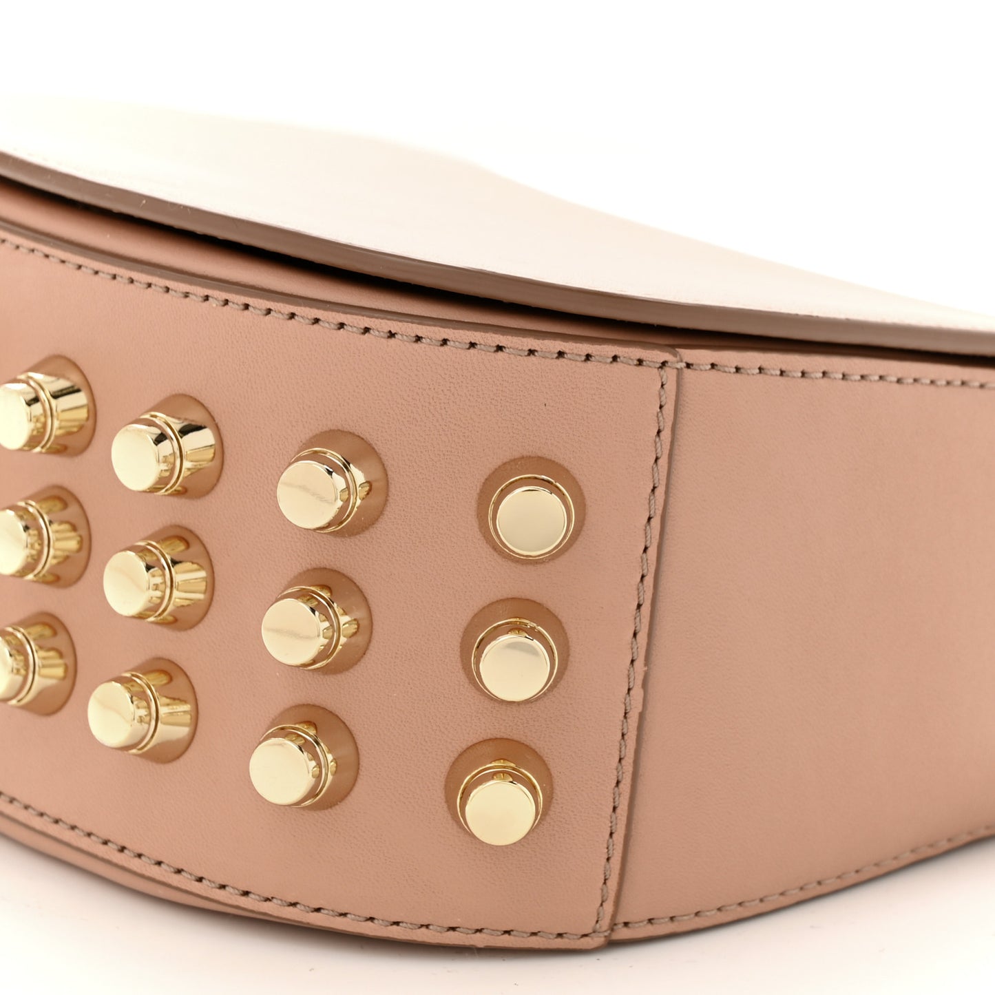 Calfskin Small Lia Sling Blush Gold Hardware