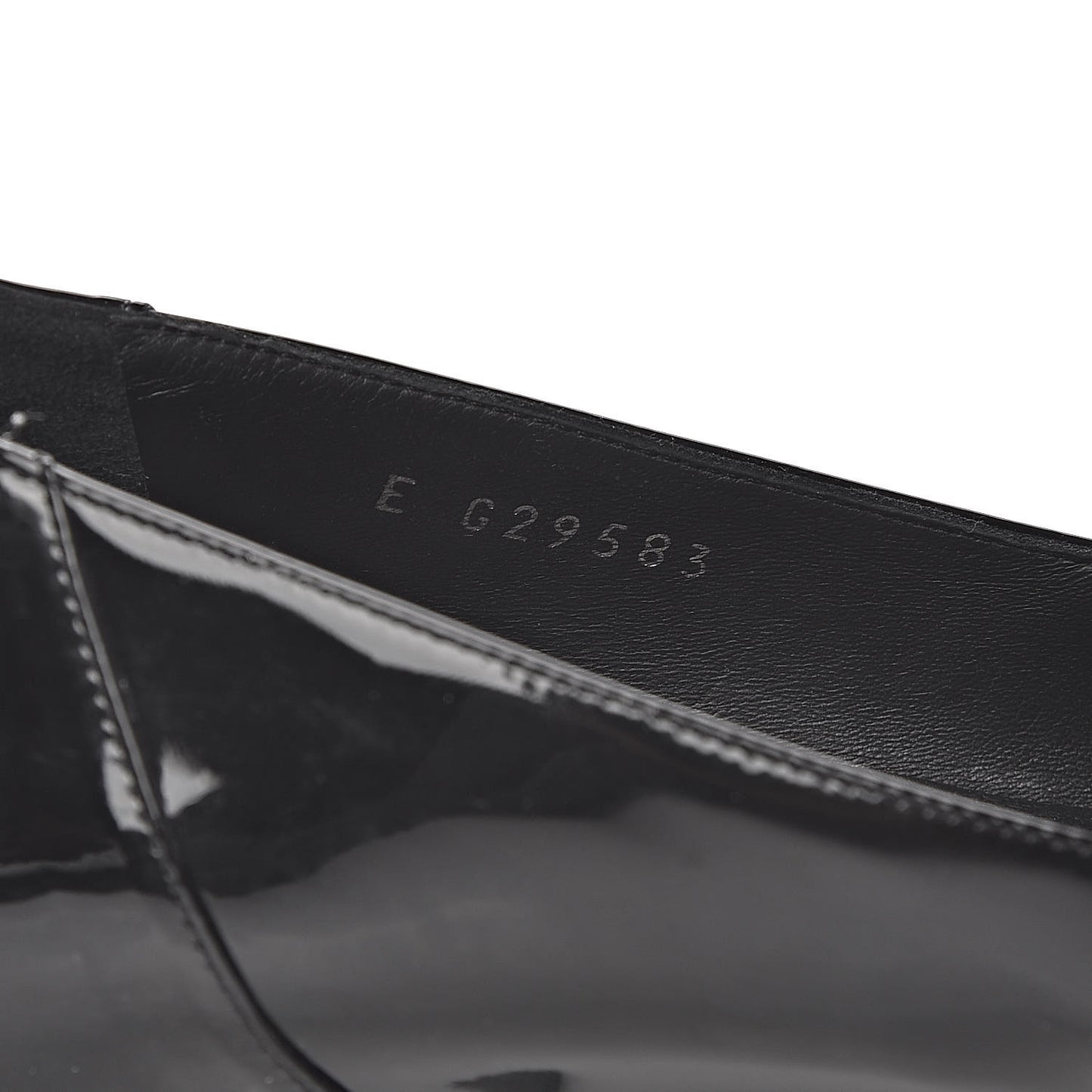 Patent CC Mocassin Loafers 40 Black