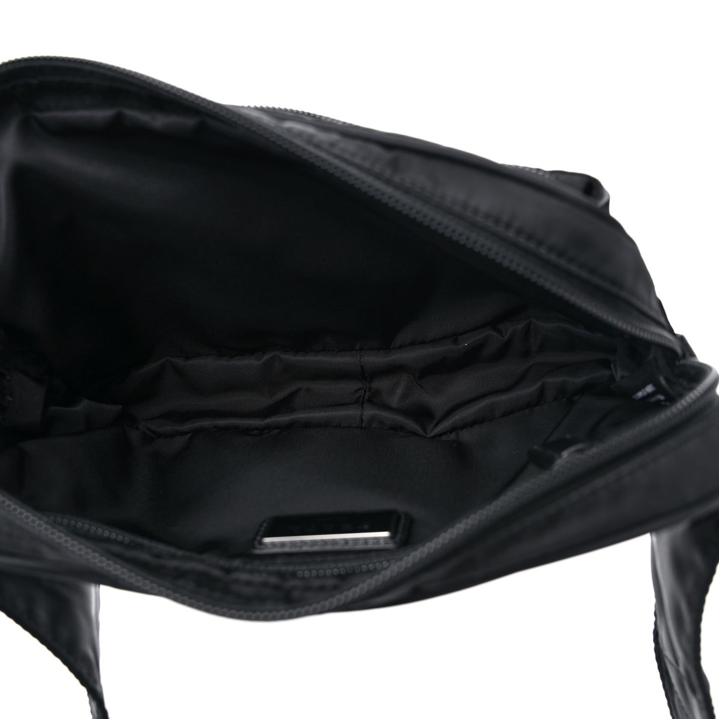Re-Nylon Saffiano Belt Bag Black