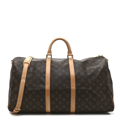 Louis Vuitton Monogram Keepall Bandouliere 55 1 of 9