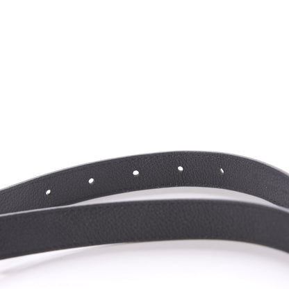 Louis Vuitton Calfskin Monogram 25mm LV Circle Reversible Belt 80 32 Black 4 of 6