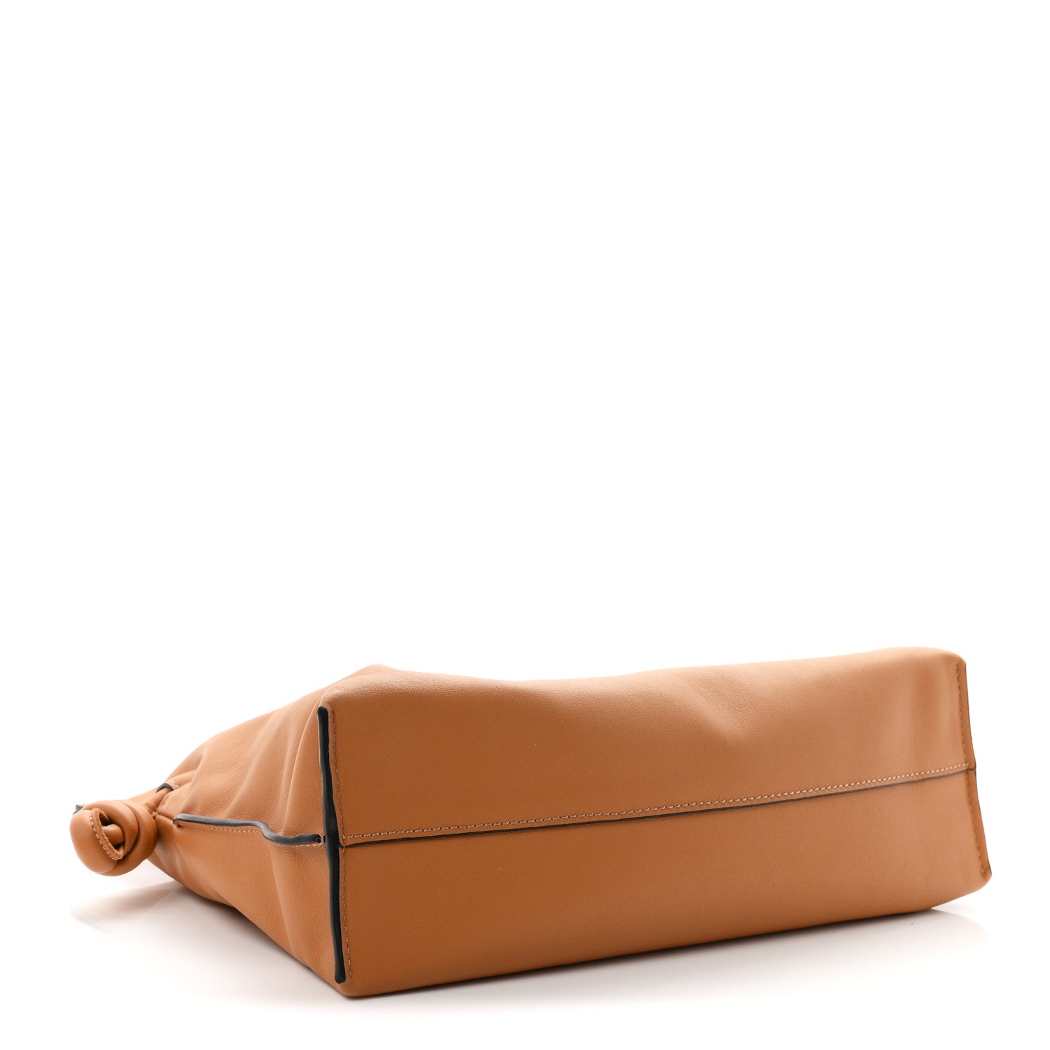 Loewe Nappa Calfskin Medium Flamenco Knot Clutch Warm Desert 4 of 11