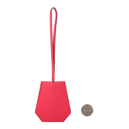 Hermes Epsom Clochette Cles Charm Rose Extreme 2 of 4