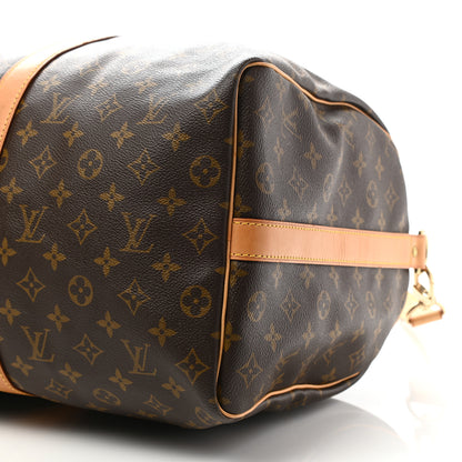 Louis Vuitton Monogram Keepall Bandouliere 50 9 of 12