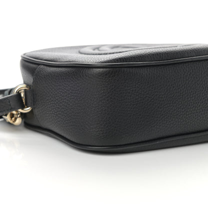 Gucci Pebbled Calfskin Small Soho Disco Bag Black 9 of 10