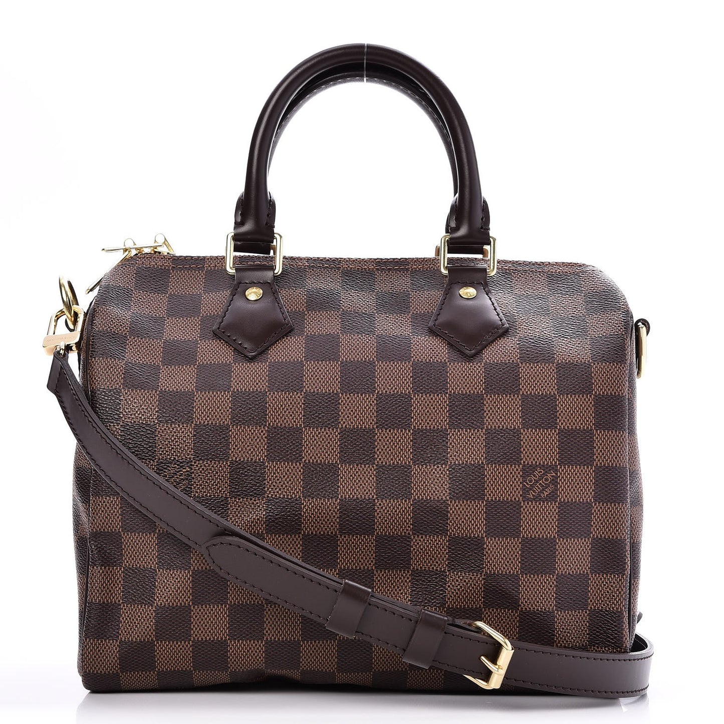 Damier Ebene Speedy Bandouliere 25