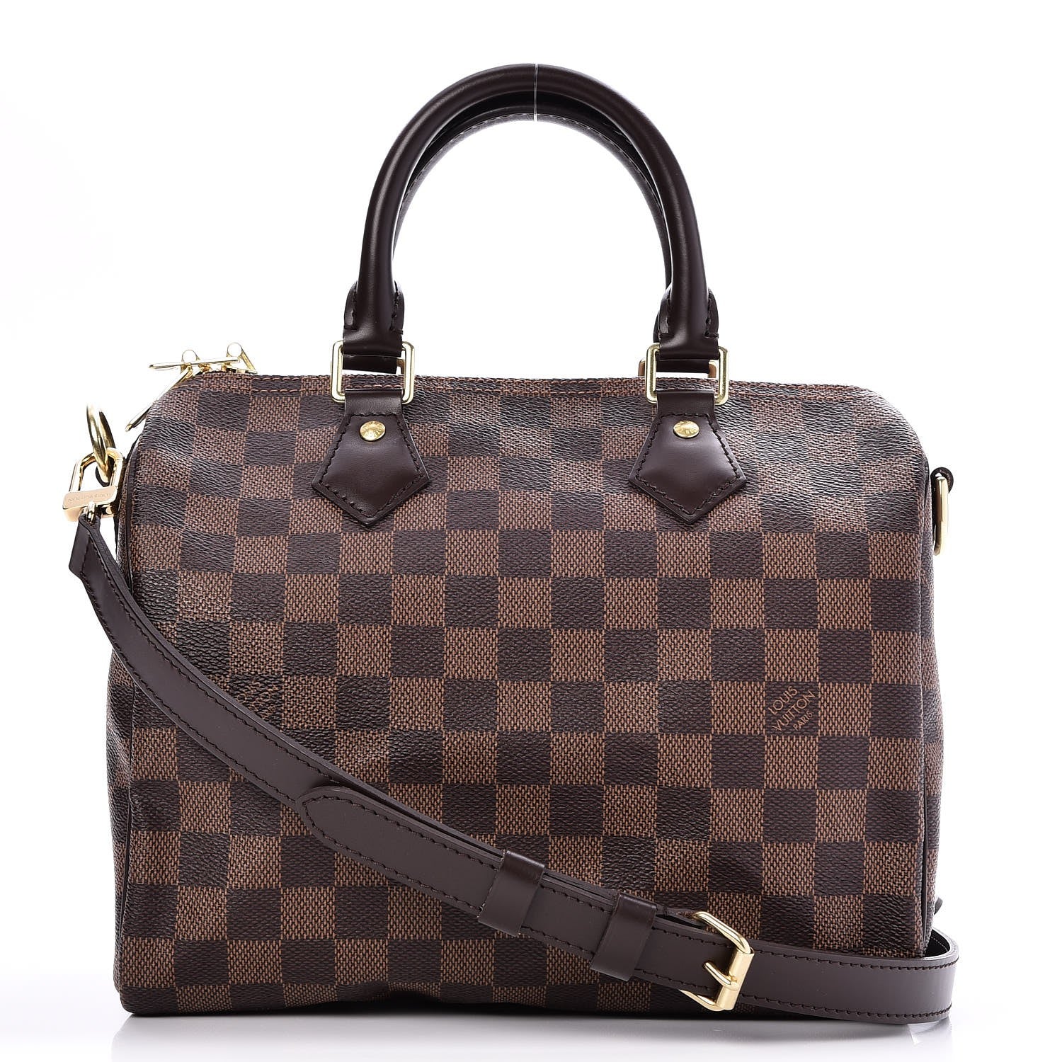 Louis Vuitton Damier Ebene Speedy Bandouliere 25 1 of 11