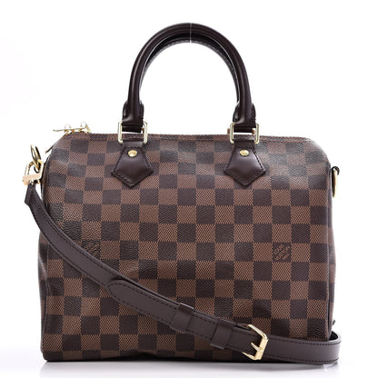 Louis Vuitton Damier Ebene Speedy Bandouliere 25 1 of 11