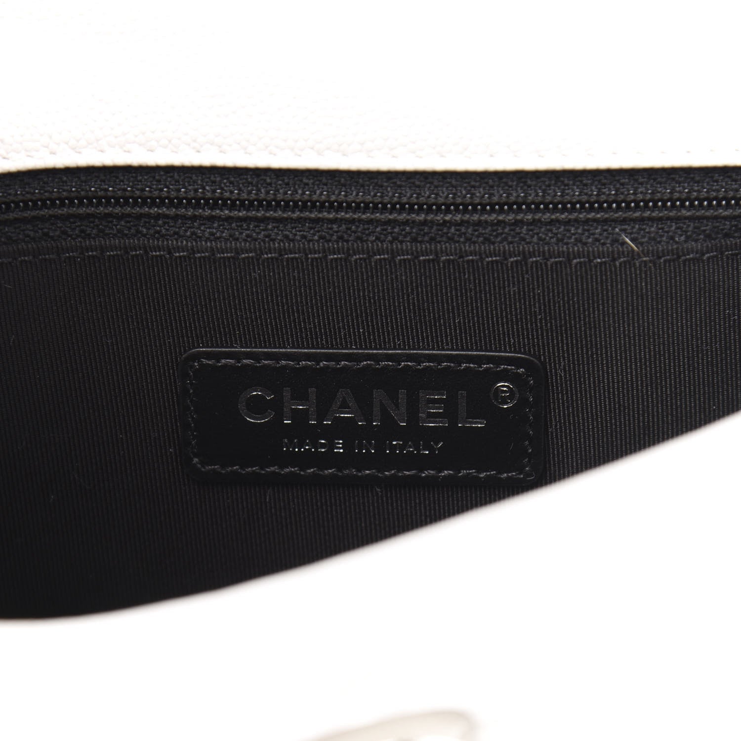 Chanel Caviar Quilted My Everything Small Flap White Black 6 of 11