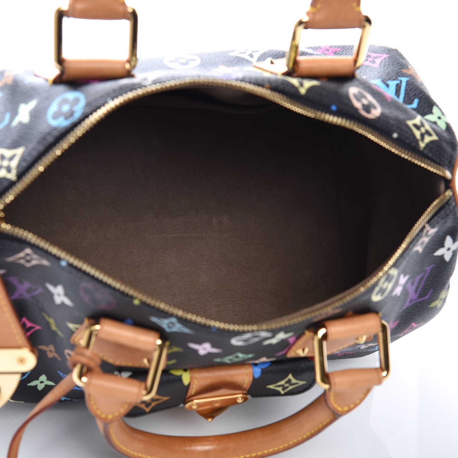 Louis Vuitton Monogram Multicolor Speedy 30 Black 7 of 14