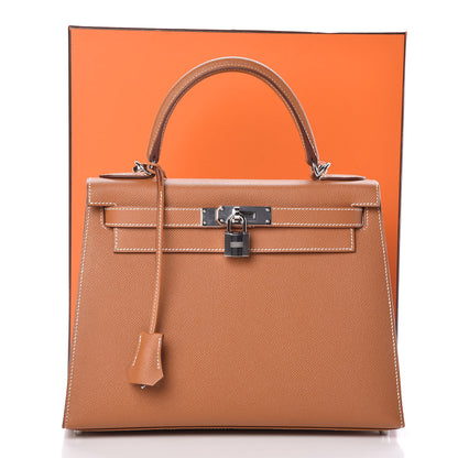 Hermes Epsom Kelly Sellier 28 Gold 37 of 37