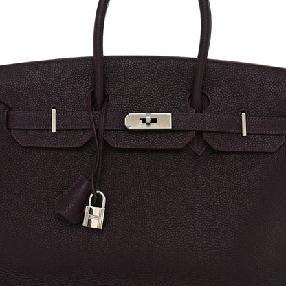 Hermes Togo Birkin 35 Raisin 8 of 21