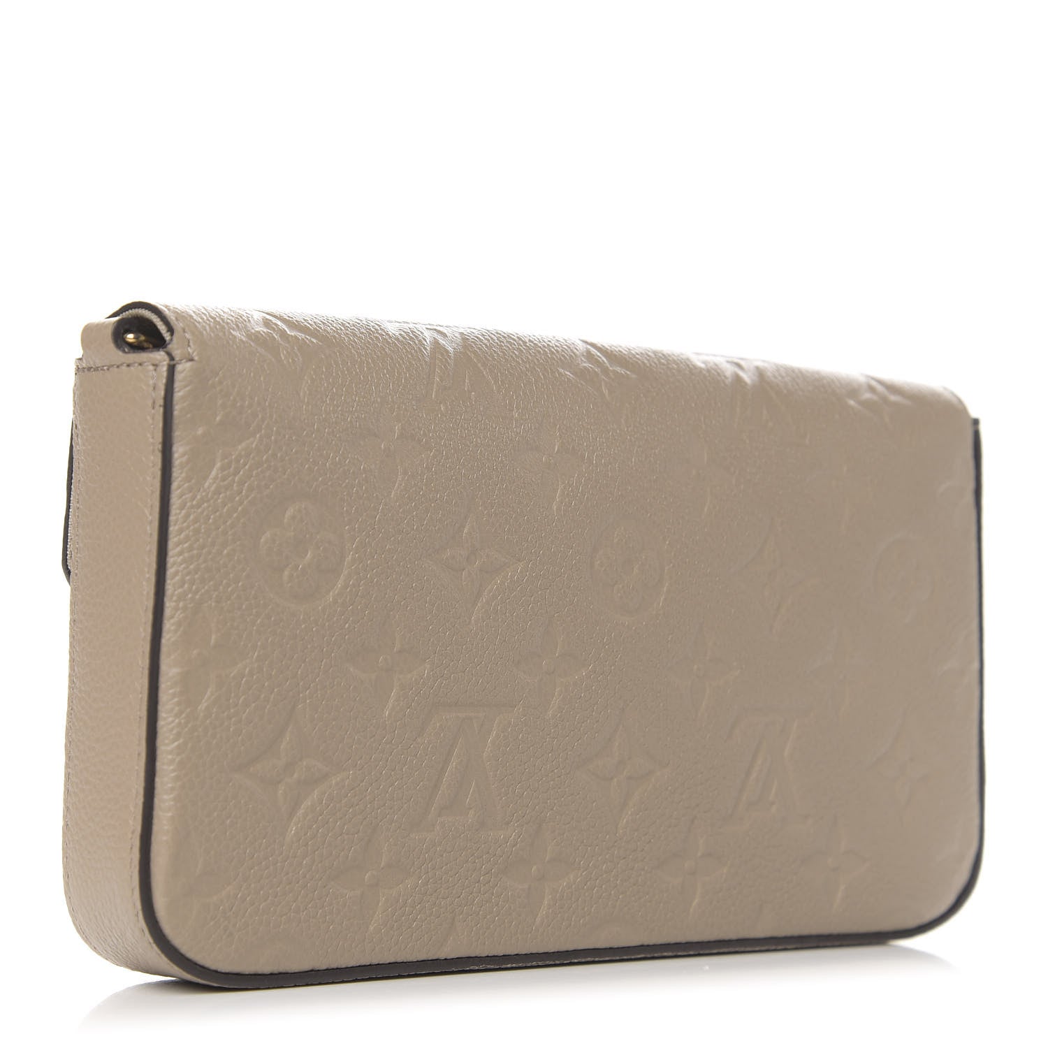 Louis Vuitton Empreinte Pochette Felicie Chain Wallet Tourterelle 3 of 8