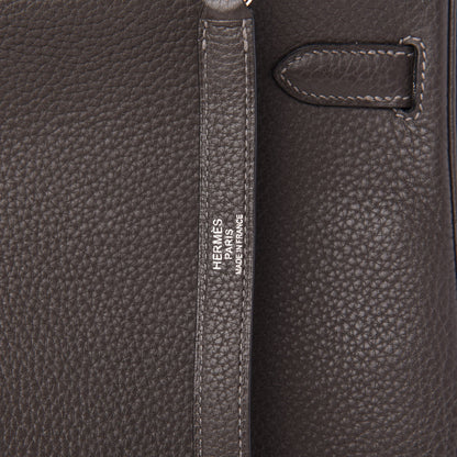 Hermes Togo Kelly Retourne 35 Graphite 12 of 14