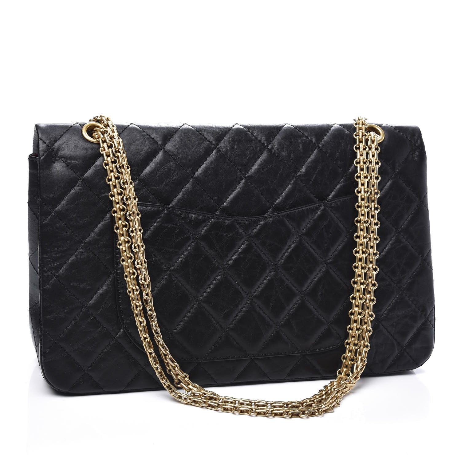 Chanel Aged Calfskin Quilted 2.55 Reissue 227 Flap Black 2 of 9