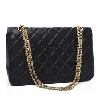 Chanel Aged Calfskin Quilted 2.55 Reissue 227 Flap Black 2 of 9