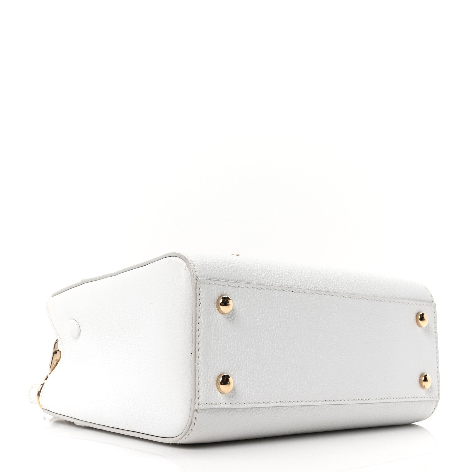 Chanel Grained Calfskin Mini Neo Executive Shopper Tote White 6 of 21