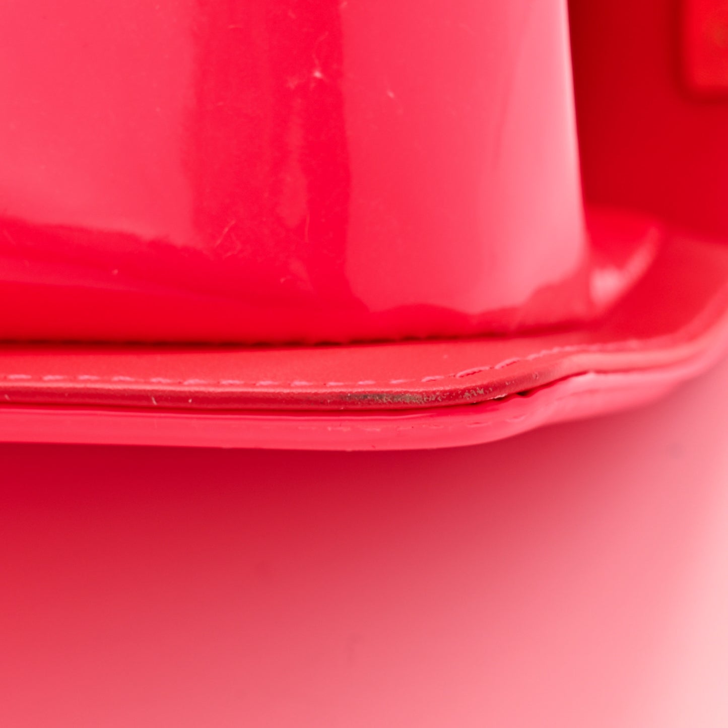 Patent Quilted Medium Boy Flap Pink