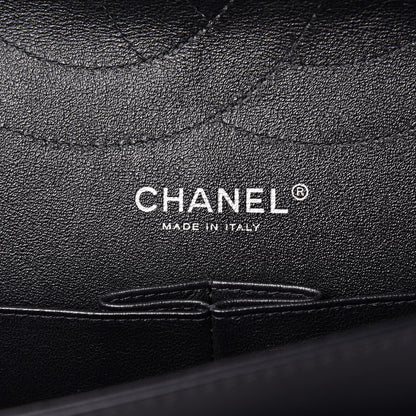 Chanel Distressed Patent Quilted 2.55 Reissue 227 Flap Black 6 of 17