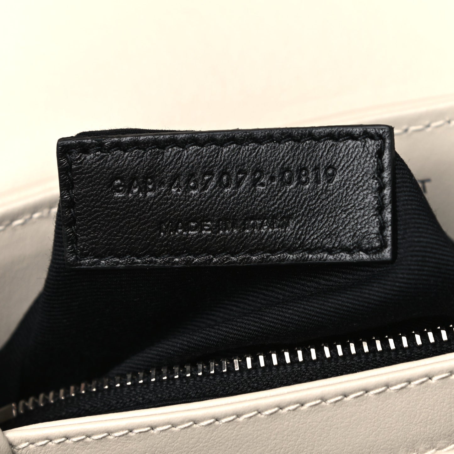 Calfskin Y Quilted Monogram Toy Loulou Crossbody Bag Crema Soft