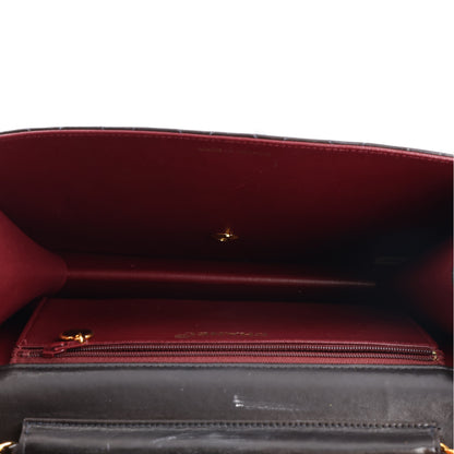 Chanel Lambskin Medium Double Flap Dark Brown 5 of 11