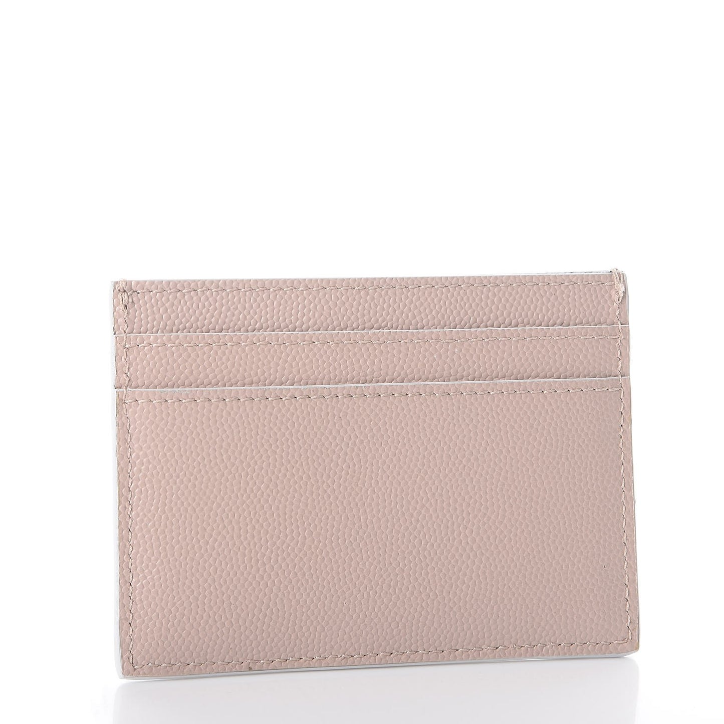 Grain De Poudre Monogram Credit Card Case Rose