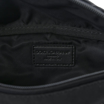 Dolce & Gabbana DOLCE GABBANA Nylon Logo Belt Bag Black 6 of 8