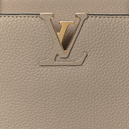 Louis Vuitton Taurillon Capucines BB Galet 7 of 10
